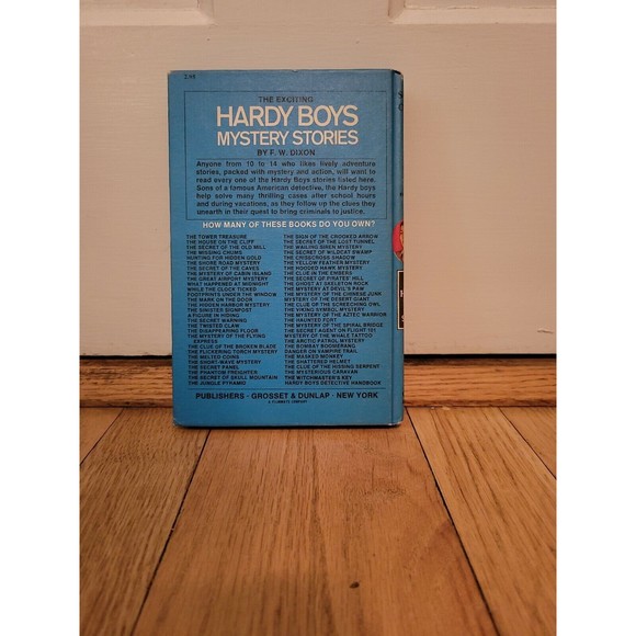 Hardy Boys #3 The Secret of the Old Mill 1962 Vtg blue spine - Picture 2 of 11